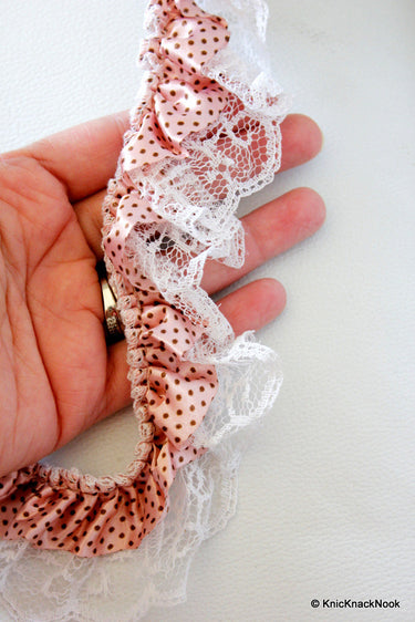Pink Satin Trim
